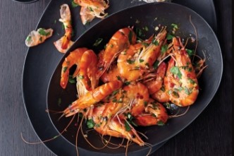 spicy shrimps with butter